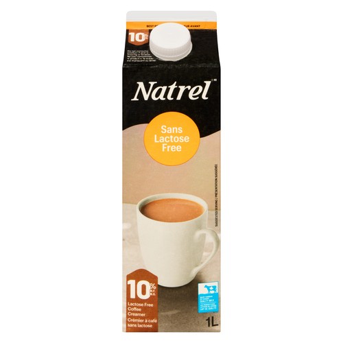 Natrel Lactose-Free 10% Coffee Cream 1 L