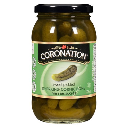 Coronation Pickled Gherkins Sweet 375 ml