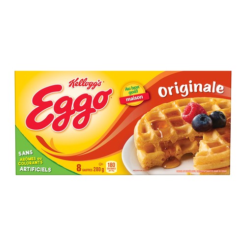 Kellogg's Eggo Gaufres originales 280 g