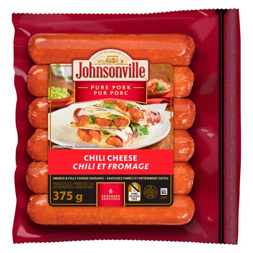 Johnsonville Sausage Smoked Chili Cheese 375 g