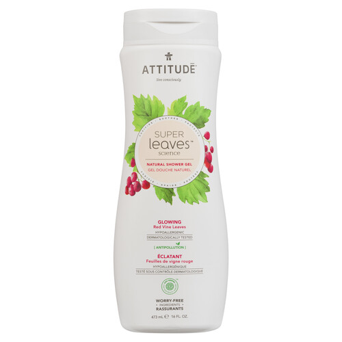 Attitude Super Leaves Natural Shower Gel Glowing 473 ml