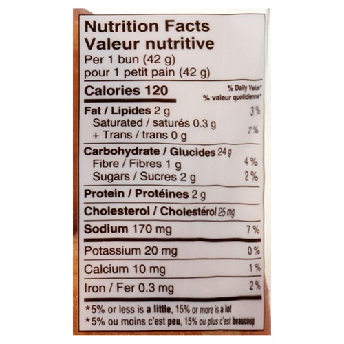 Care Bakery Gluten-Free Dinner Roll 252 g (frozen)