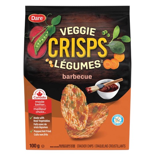 Dare Veggie Crisps Barbecue 100 g
