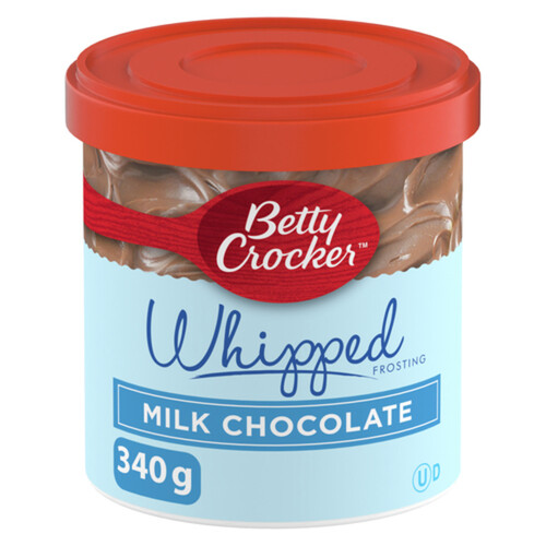 Betty Crocker Gluten-Free Whipped Frosting Milk Chocolate 340 g