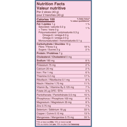 Silver Hills Little Big Bread 430 g (frozen)