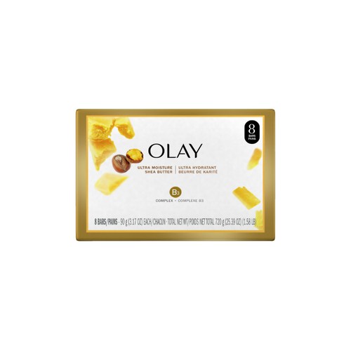 Olay Soap Bar Ultra Moisture Shea Butter 8 Count 720 g