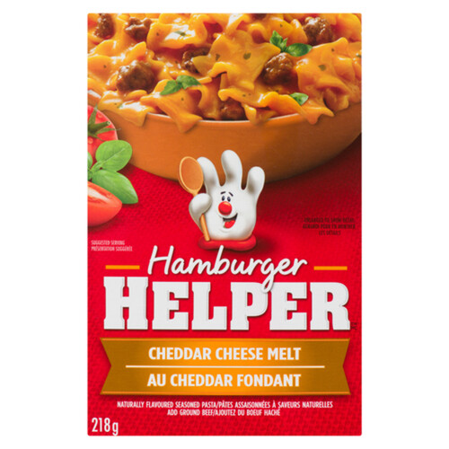 Betty Crocker Hamburger Helper Cheddar Cheese Melt Pasta Kit 218 g