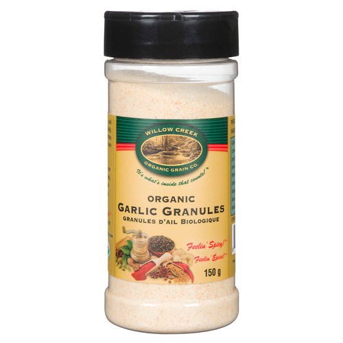 Willow Creek Organic Garlic Granules 150 g
