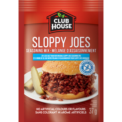 Club House Gluten-Free Seasoning Mix Sloppy Joes 37 g