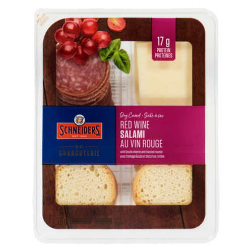 Schneiders Snack Kit Dry Cured Salami Red Wine 75 g