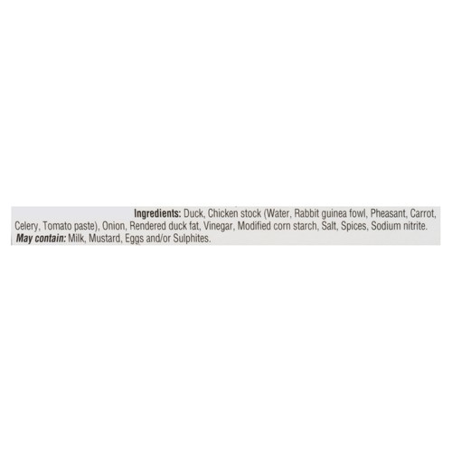 Gibiers Canabec Rillette Duck 175 g