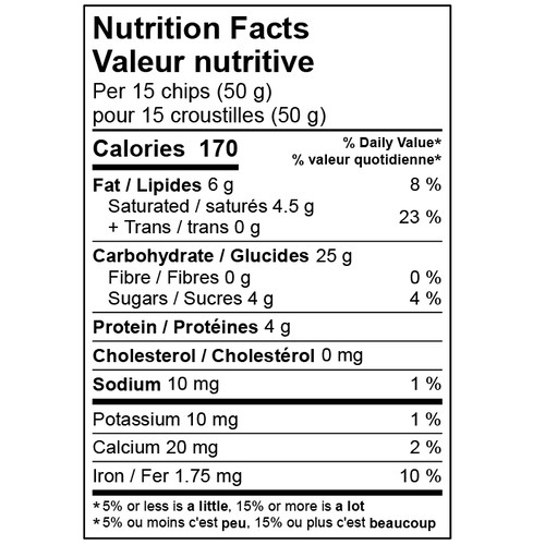 Cedar Valley Selections Pita Chips Cinnamon Sugar 180 g