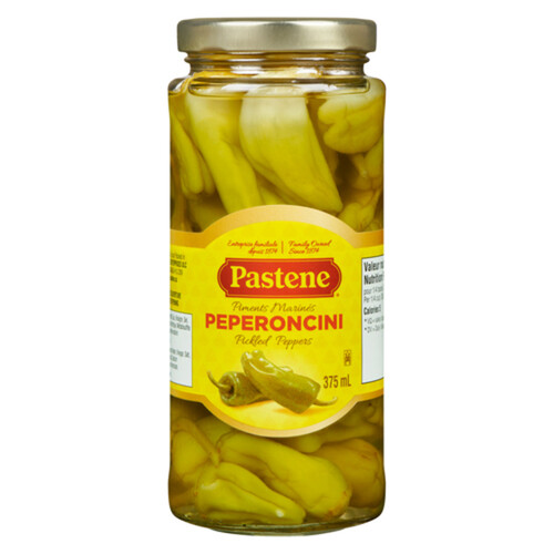 Pastene Pickled Peppers Peperoncini 375 ml