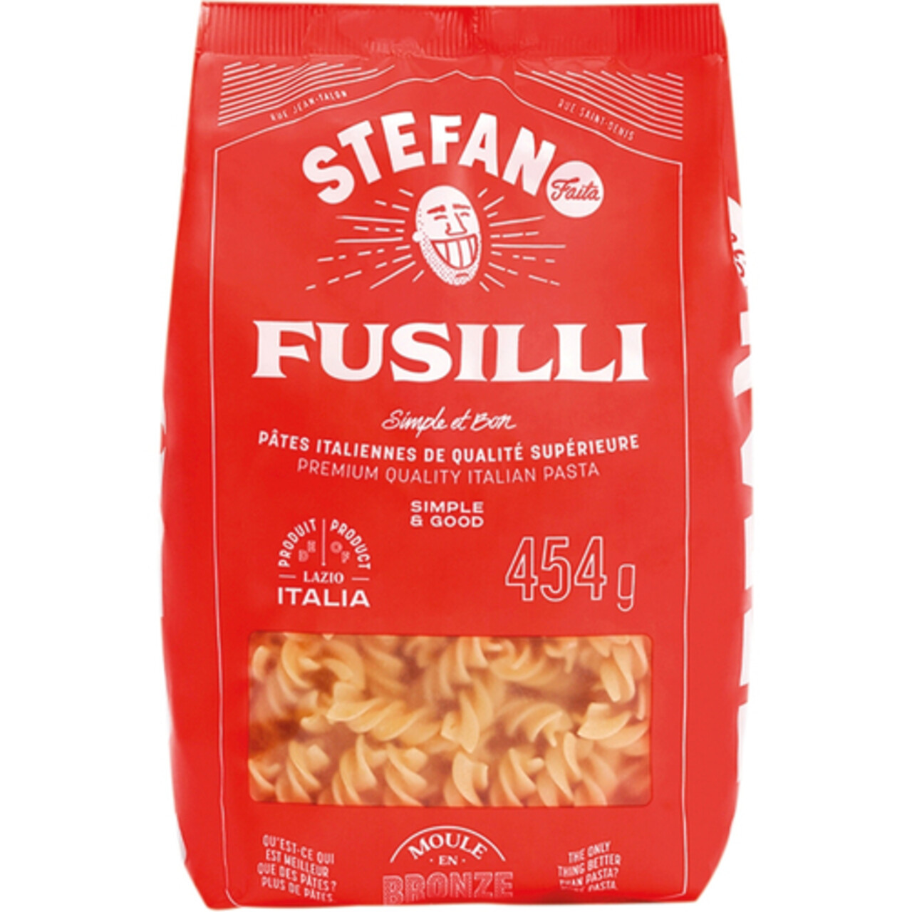 Stefano Faita Pasta Fusilli 1 EA - Voilà Online Groceries & Offers