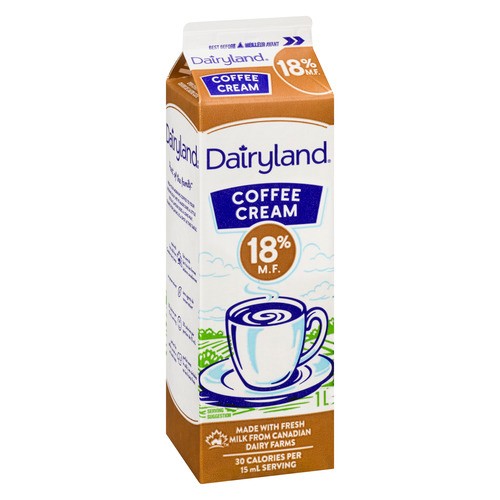 Dairyland 18% Coffee Cream 1 L