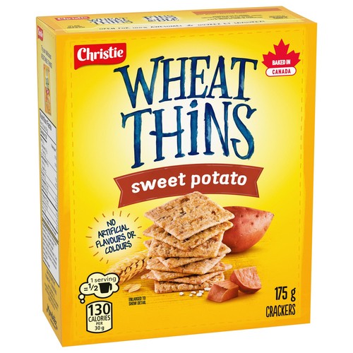 Christie Wheat Thins Crackers Sweet Potato 175 g