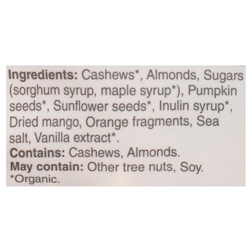 Dole Gluten-Free Fruit Nut Mix Orange Mango Cashew 100 g