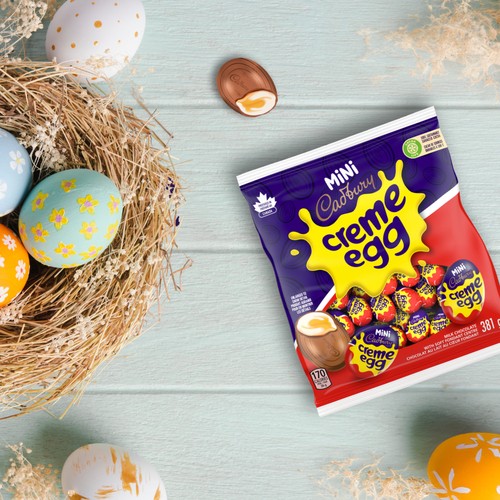Cadbury Mini Creme Eggs Milk Chocolate With Soft Fondant Centre Candy 381 g