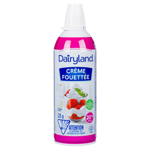 Dairyland Aersol Whipped Cream 225 g