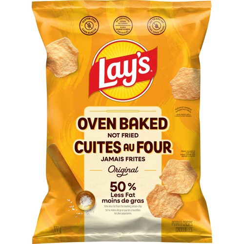 Lay's Oven Baked Potato Chips Original 177 g