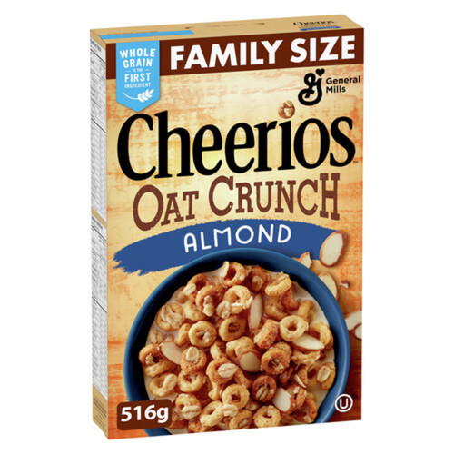 cheerios oat crunch almond breakfast cereal
