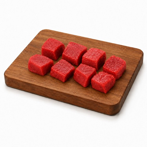 Beef Cubes Brochette