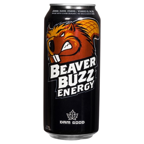 Beaver Buzz Energy Drink Original 473 ml (can)
