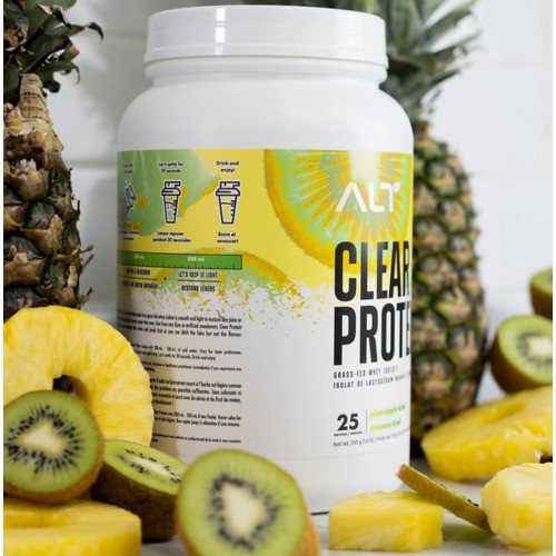 ALT Clear Protein Grass-Fed Whey Isolate Pineapple Kiwi 730 g
