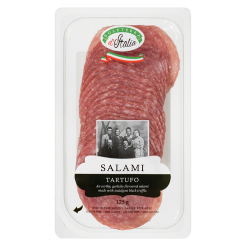 Soleterra D'Italia Sliced Tartufo Salami 125 g