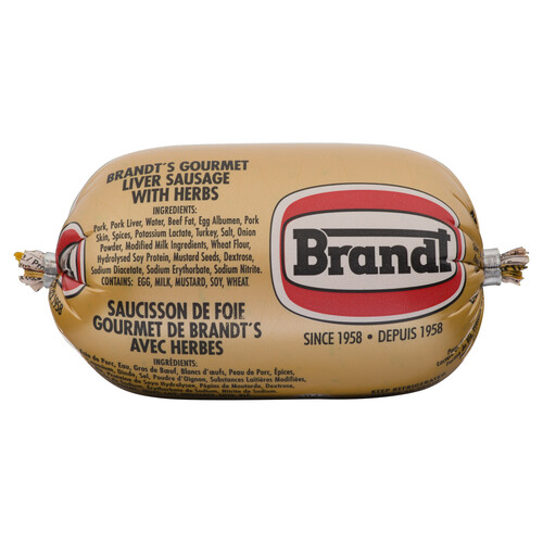 G. Brandt Gold Chub Liver Sausage 250 g