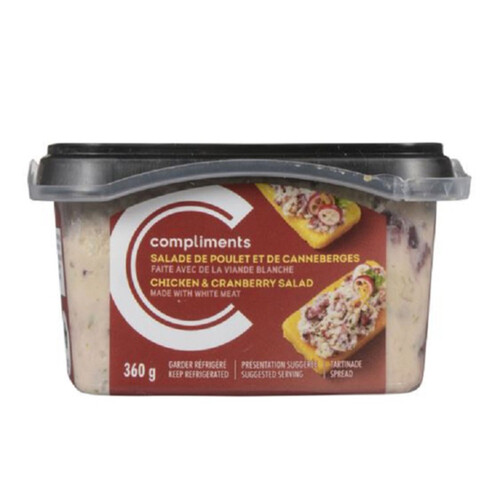 Compliments Salad Spread Chicken & Cranberry 360 g