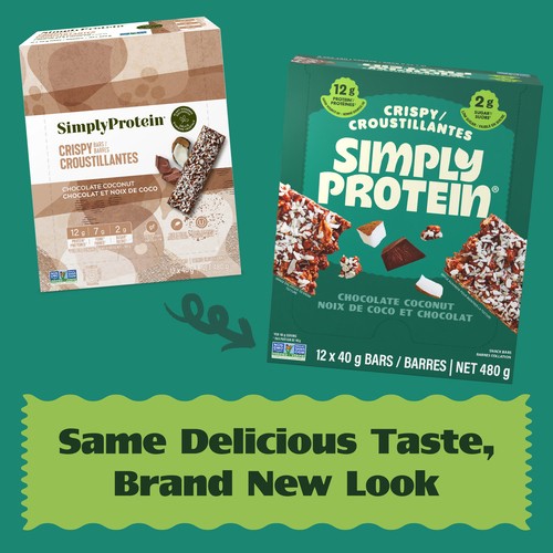 Simply Protein Bar Chocolate Coconut 4 EA