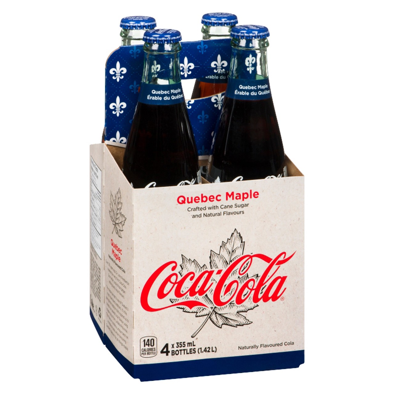 Coca-Cola Soft Drink Quebec Maple 4 x 355 ml (bottles) - Voilà Online ...