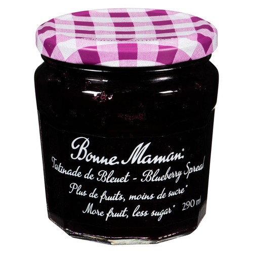 Bonne Maman Spread Blueberry More Fruits Less Sugar 290 ml