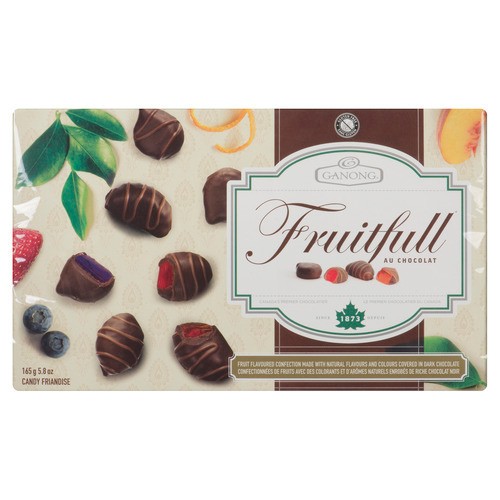 Ganong Chocolate Jelly Candy 165 g