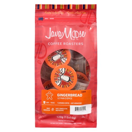 Java Moose Coffee Pods Gingerbread 120 g