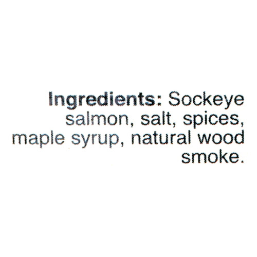 Grizzly Sockeye Frozen Salmon Smoked 70 g