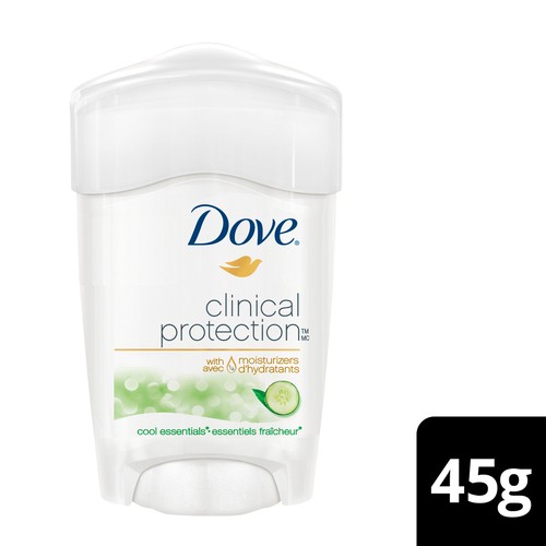 Dove Clinical Protection Antiperspirant Stick Cool Essentials 45 g