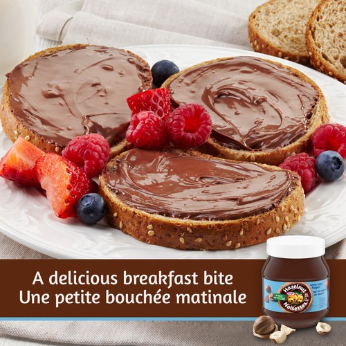 Kraft 45% Less Sugar Hazelnut Cocoa Spread 725 g