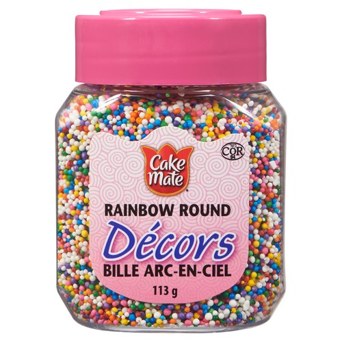 Cake Mate Décors Rainbow Round 113 g