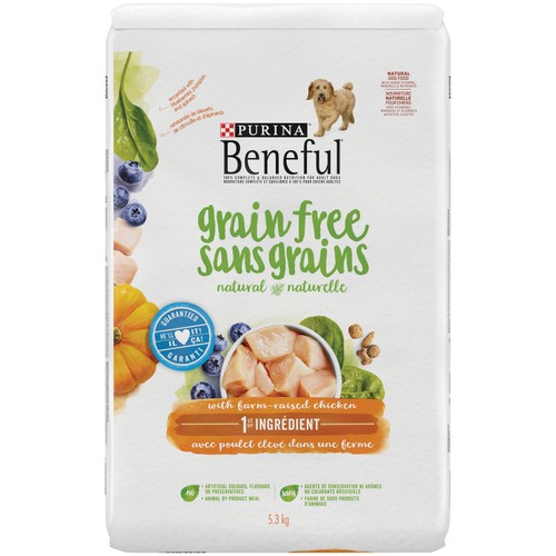Beneful Grain-Free Dry Dog Food With Farm Raised Chicken 5.3 kg