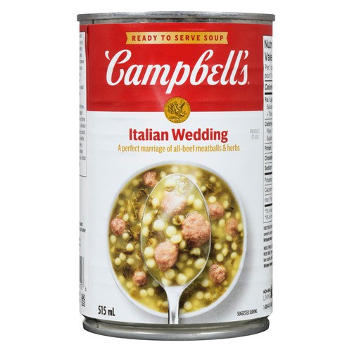 Campbell's Soup Ready To Serve Italian Wedding 515 ml