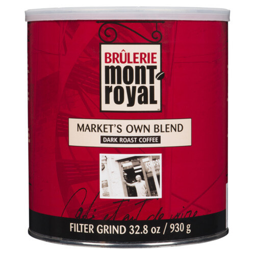 Brulerie Mont-Royal Coffee Market's Own Dark Filter 930 g