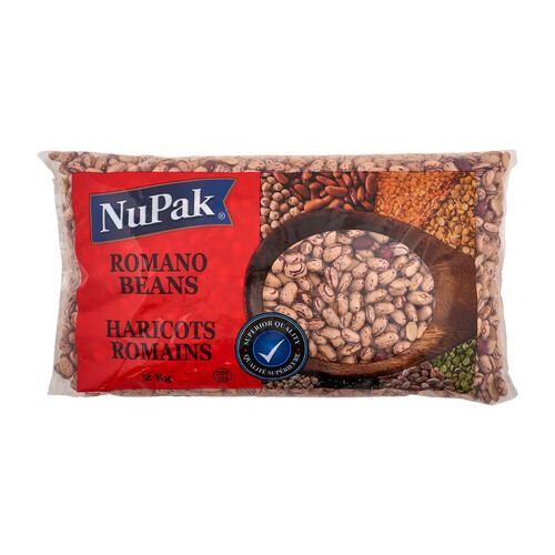 NuPak Romano Beans 2 kg