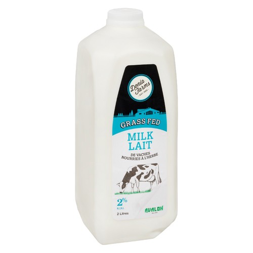 Donia Farms 2%  Grass-fed Milk 2 L