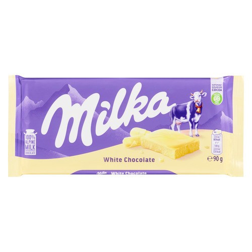 Milka Chocolate Bar White 90 g