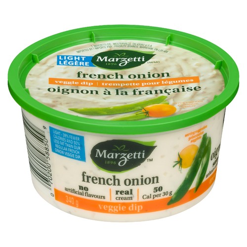 Marzetti Veggie Dip Light French Onion 340 g