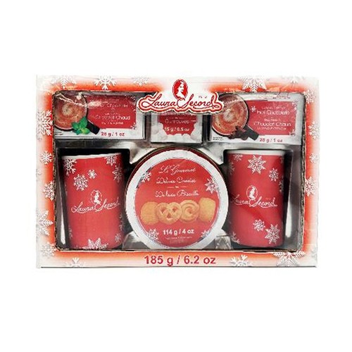 Laura Secord Biscotti Box Hot Chocolate 1 Count