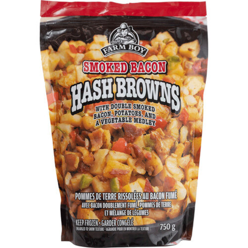 Farm Boy Smoked Bacon Hash Browns 750 g