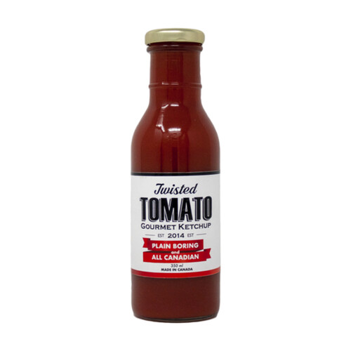 Twisted Tomato Plain Boring All Canadian Ketchup 355 ml